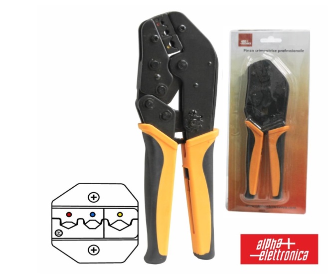 ALICATE DE CRAVAR Terminais Isolados 0.5-6mm²