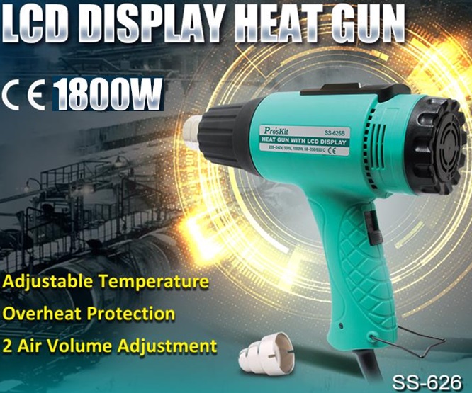 PISTOLA``AR-QUENTE`` 300-500ºc /1800W