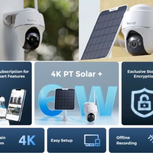 CAMERA SPEEDOME 12VC/WIFI-4Mp-4K/IP WiFi C/SOLAR IP66