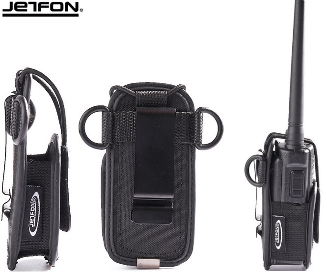 BOLSA P/Walkie-Talkie Pequeno com Clipe para Cinto