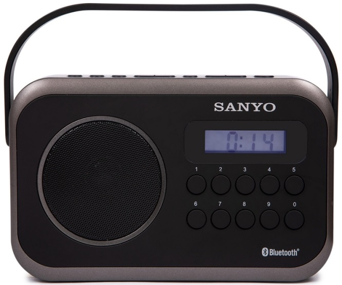 Radio Portátil Sintonizador FM/AM/SW1/SW2 DIGITAL GRANDE