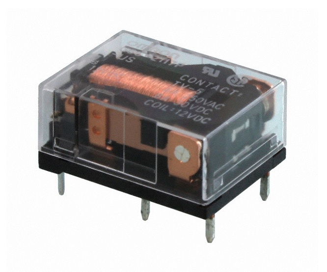 RELE ELECTROMAGNETICO 3VSPST-NO+SPST-NC